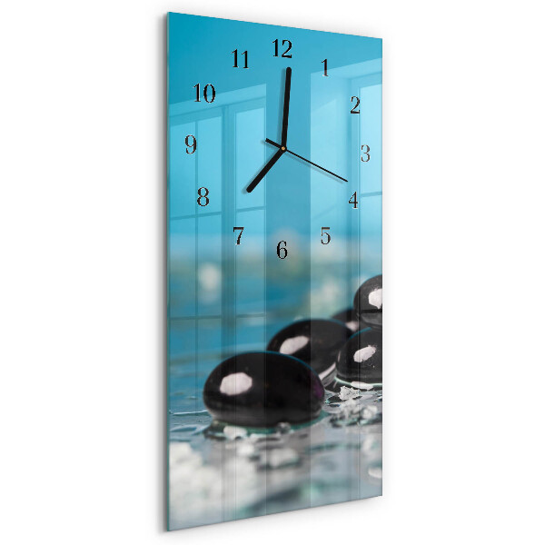 Reloj rectangular Piedras