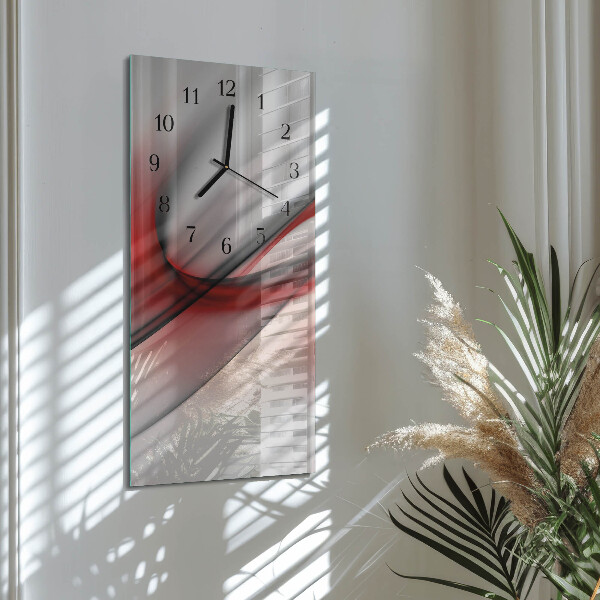 Reloj rectangular Abstracción