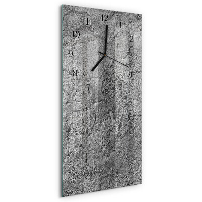 Reloj rectangular Muro de hormigón