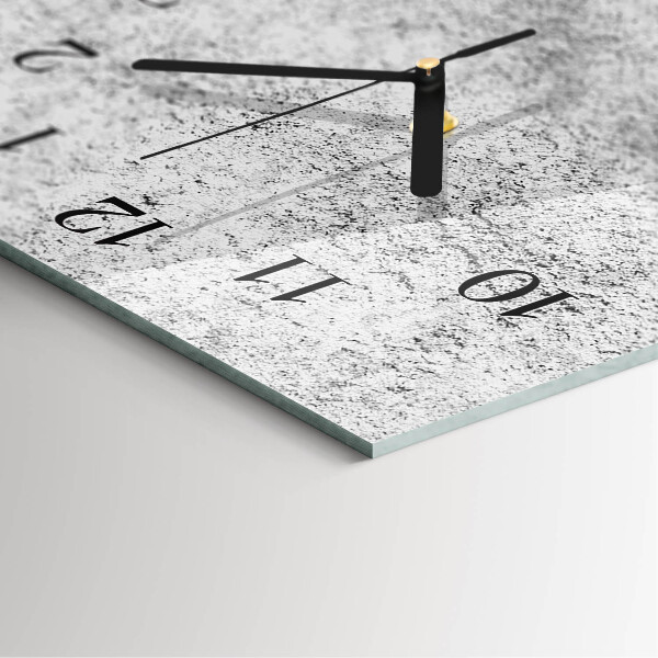 Reloj rectangular Muro