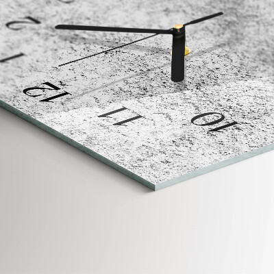 Reloj rectangular Muro