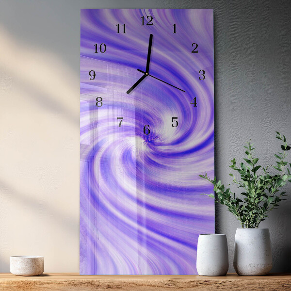 Reloj rectangular Vórtice