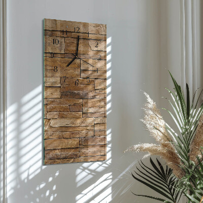 Reloj rectangular Escoria de huella