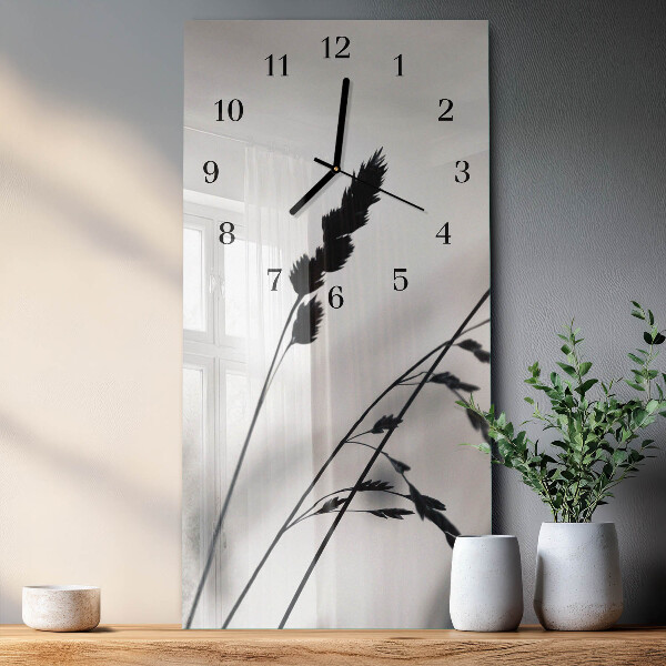 Reloj rectangular Grano