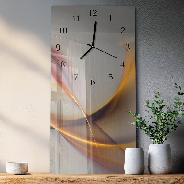 Reloj rectangular Abstracción
