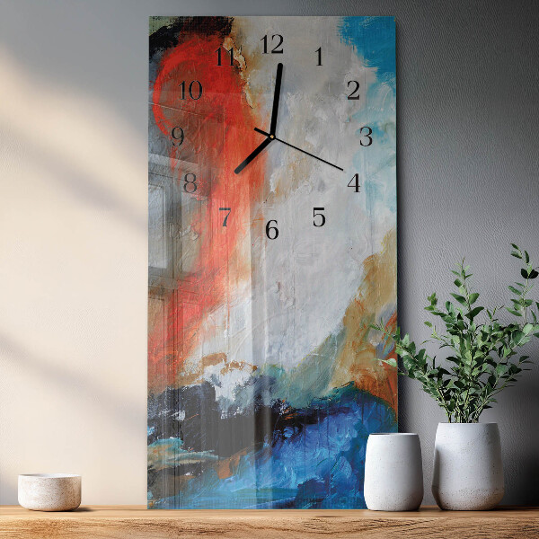 Reloj rectangular Caos