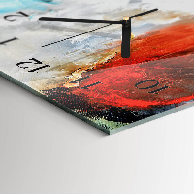 Reloj rectangular Caos