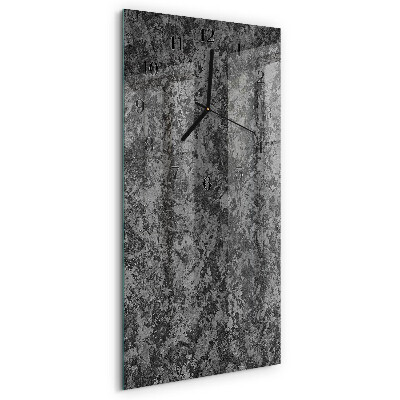 Reloj rectangular Grafito