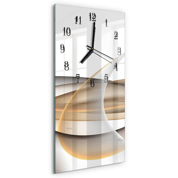 Reloj rectangular Abstracción