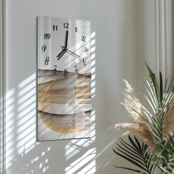Reloj rectangular Abstracción