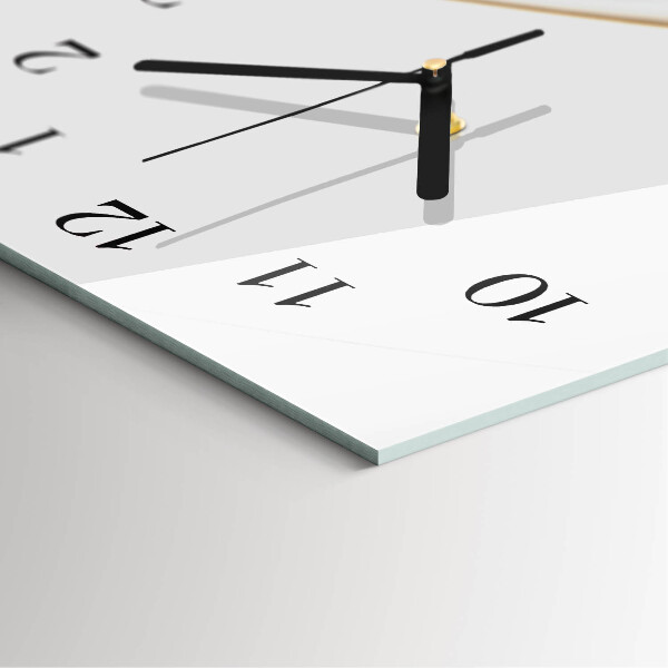 Reloj rectangular Abstracción