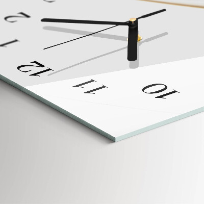 Reloj rectangular Abstracción