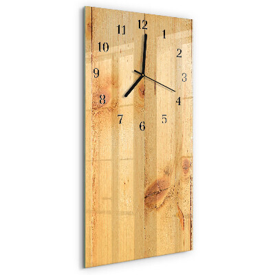 Reloj rectangular Madera