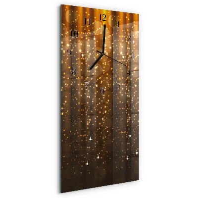 Reloj rectangular Brillar