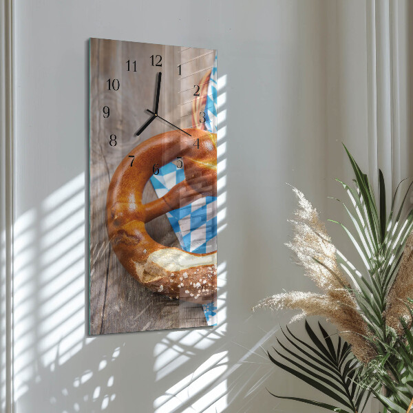 Reloj rectangular Galleta salada