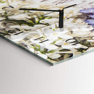 Reloj rectangular Lila