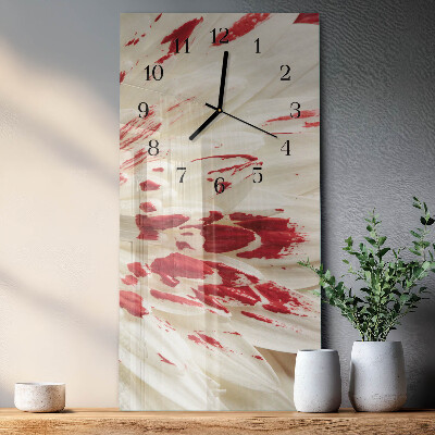 Reloj rectangular Flor