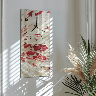 Reloj rectangular Flor