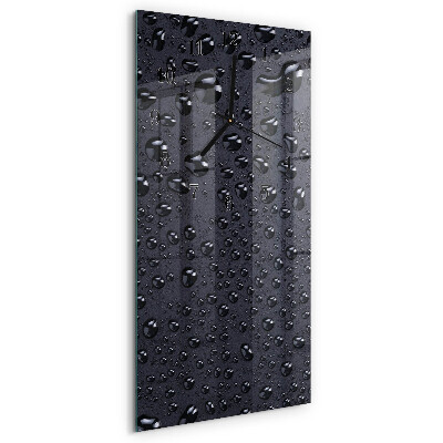 Reloj rectangular Gotas