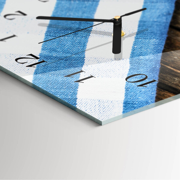 Reloj rectangular Mantel
