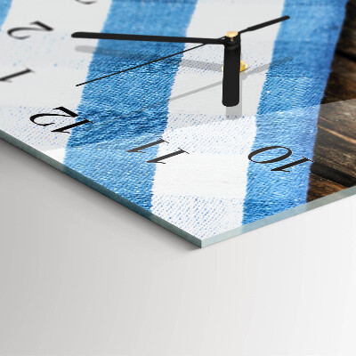 Reloj rectangular Mantel
