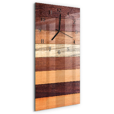 Reloj rectangular rayas