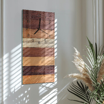 Reloj rectangular rayas