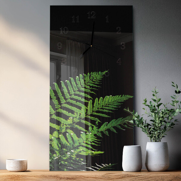 Reloj rectangular Helecho