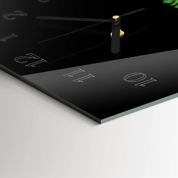 Reloj rectangular Helecho