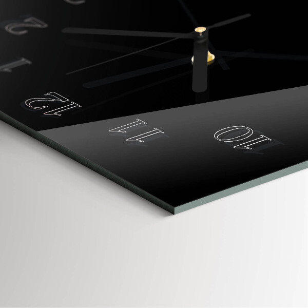 Reloj rectangular Piedras de vela