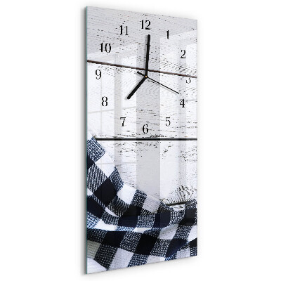 Reloj rectangular Mesa de tela