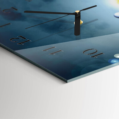 Reloj rectangular Mano del Planeta