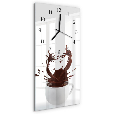 Reloj rectangular Café