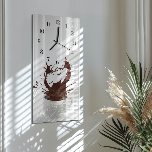 Reloj rectangular Café