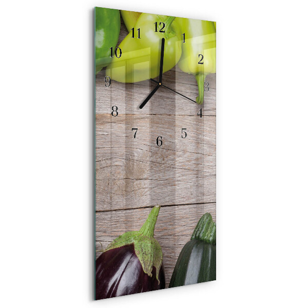 Reloj rectangular Mesa de verduras