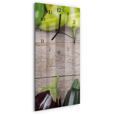 Reloj rectangular Mesa de verduras