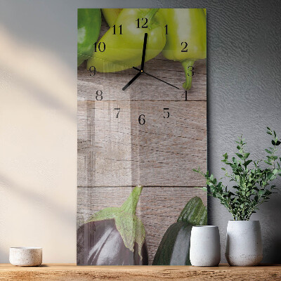 Reloj rectangular Mesa de verduras