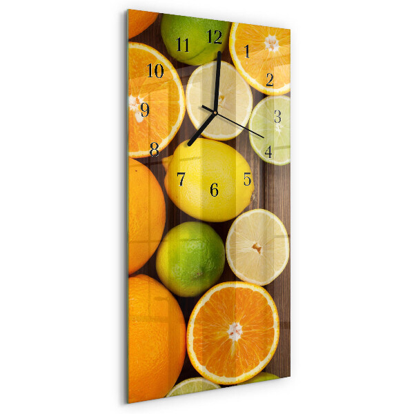 Reloj rectangular Fruta