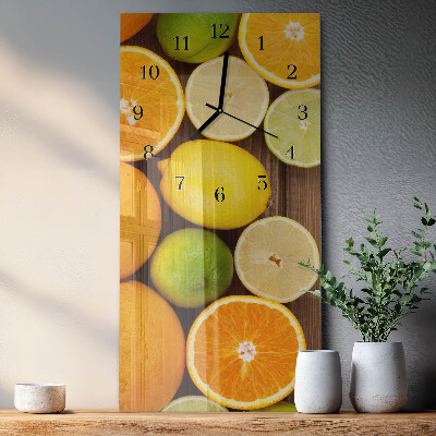 Reloj rectangular Fruta
