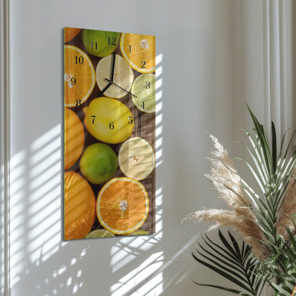 Reloj rectangular Fruta