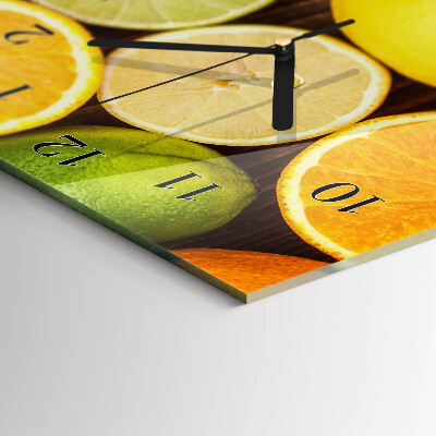 Reloj rectangular Fruta