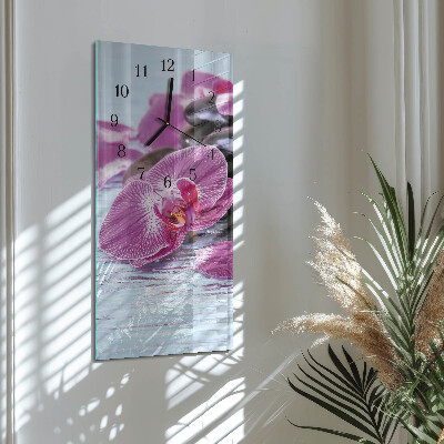 Reloj rectangular Idea para orquídeas