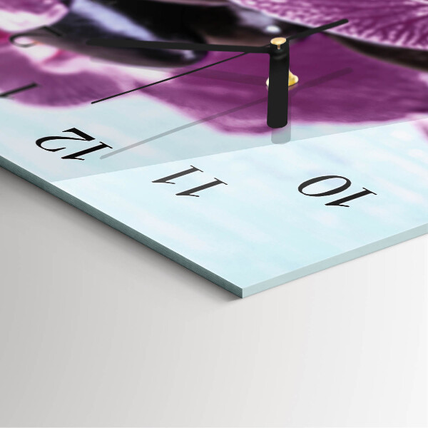 Reloj rectangular Idea para orquídeas
