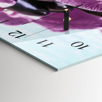 Reloj rectangular Idea para orquídeas
