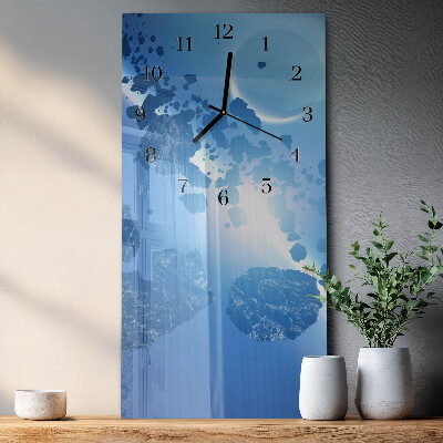 Reloj rectangular Piedras del Cielo