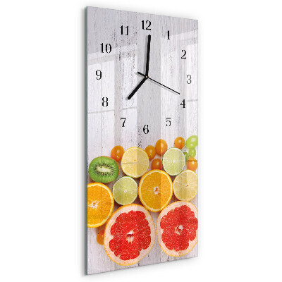 Reloj rectangular Fruta