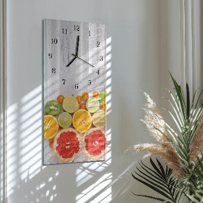 Reloj rectangular Fruta