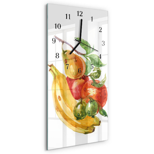 Reloj rectangular Fruta