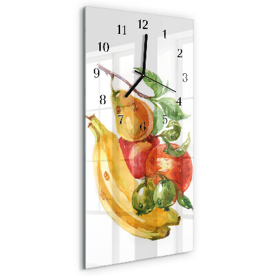 Reloj rectangular Fruta