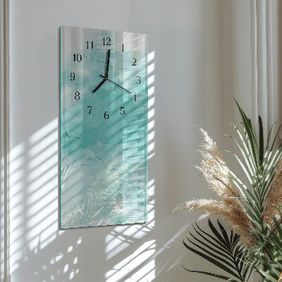 Reloj rectangular Muro